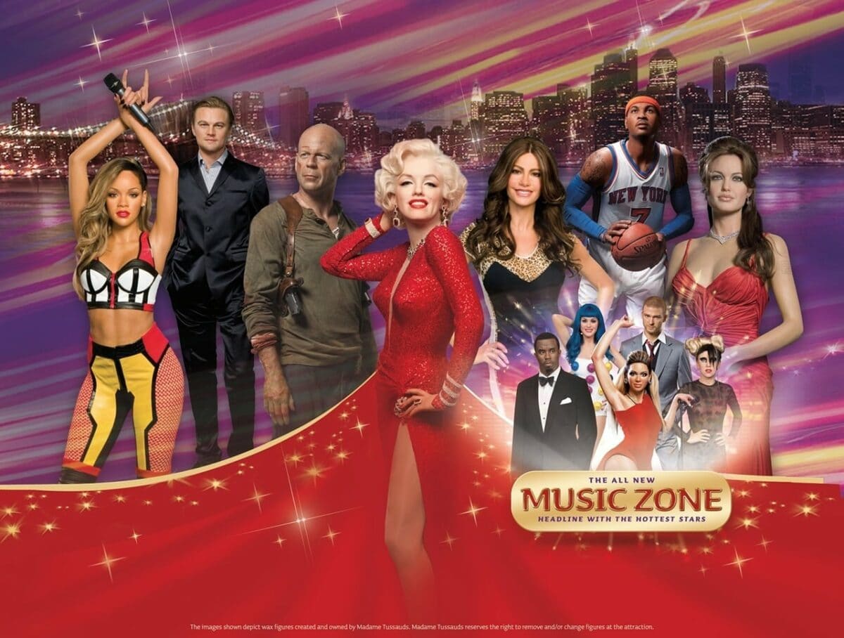 El museo Madame Tussaud de Nueva York